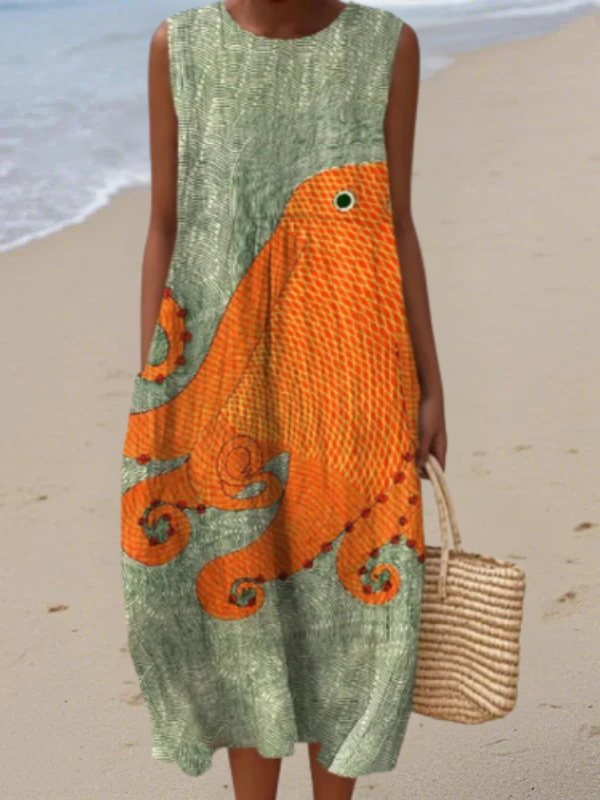 Ines - Everyday Midi Dress