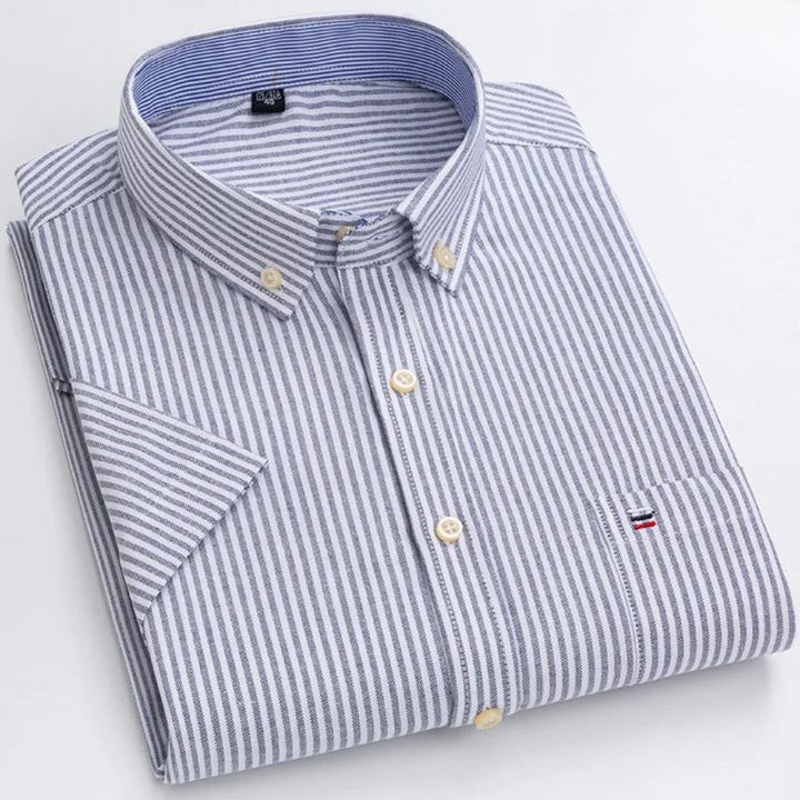 PETERSEN | CLASSIC COTTON SHIRT WITH PATTERN