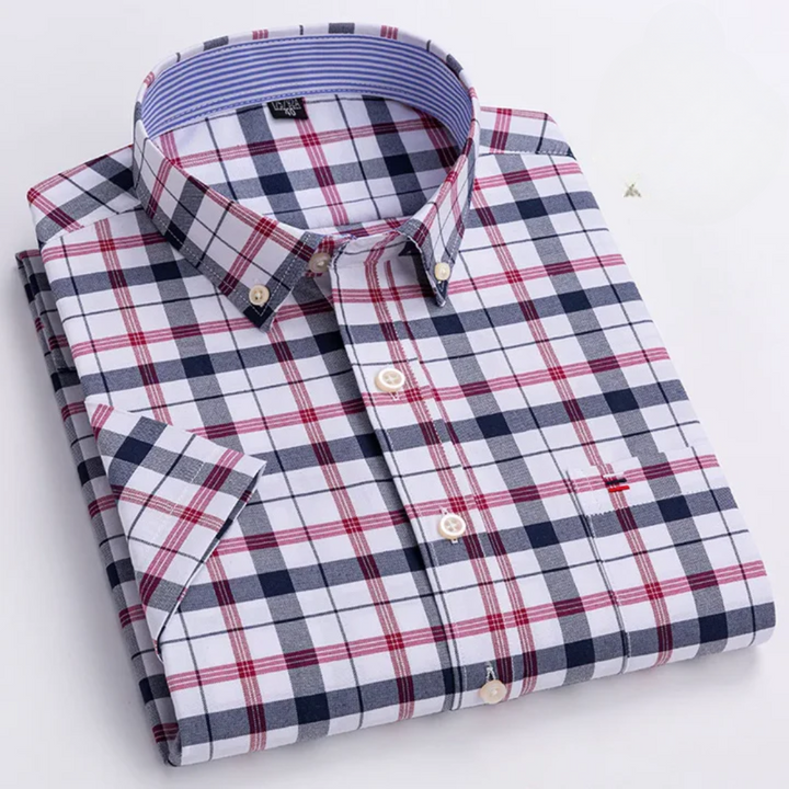 PETERSEN | CLASSIC COTTON SHIRT WITH PATTERN