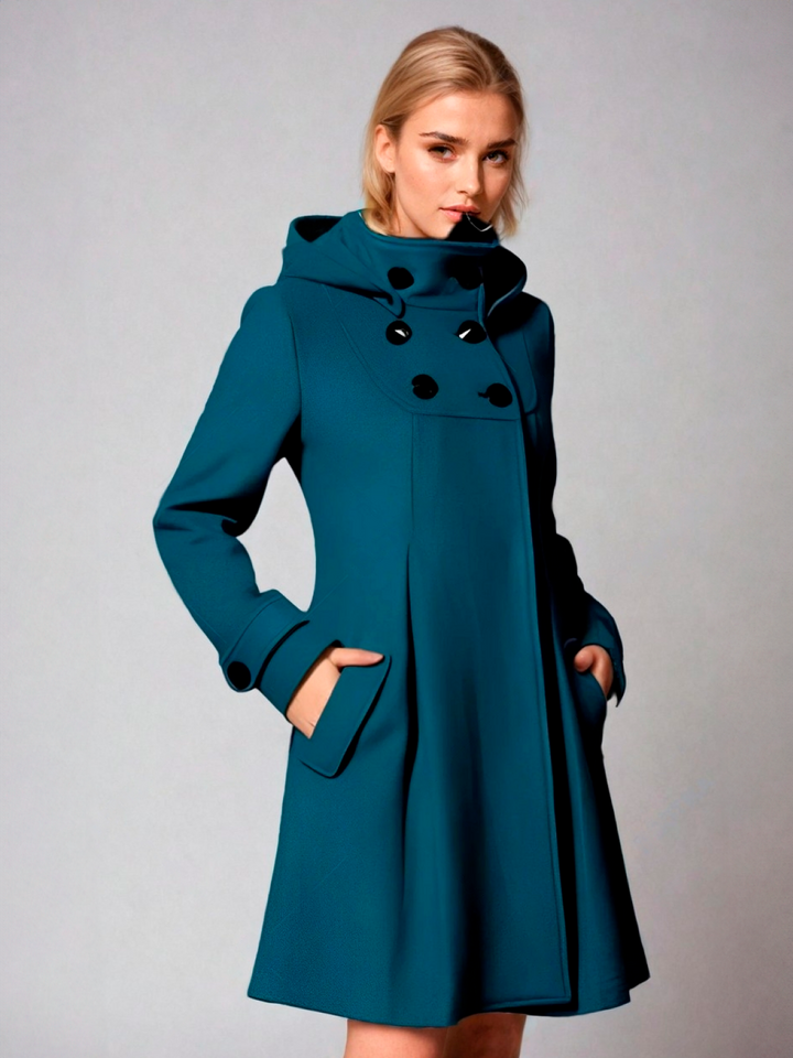 GLENDA | ELEGANT COAT WITH SIDE POCKETS