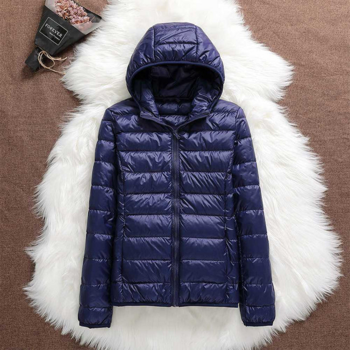 Sydney | Lightweight Puffer Jacket — Navy Blue