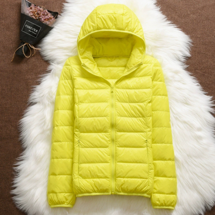 Sydney | Lightweight Puffer Jacket — Yellow