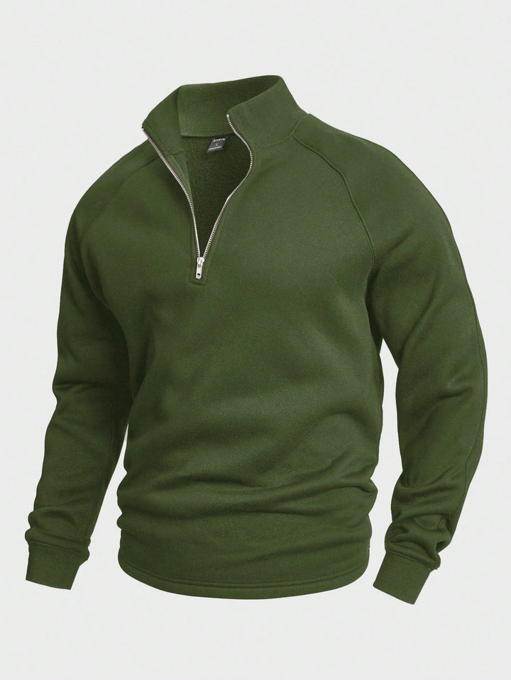 ANTONIO | CASUAL HALF-ZIP PULLOVER
