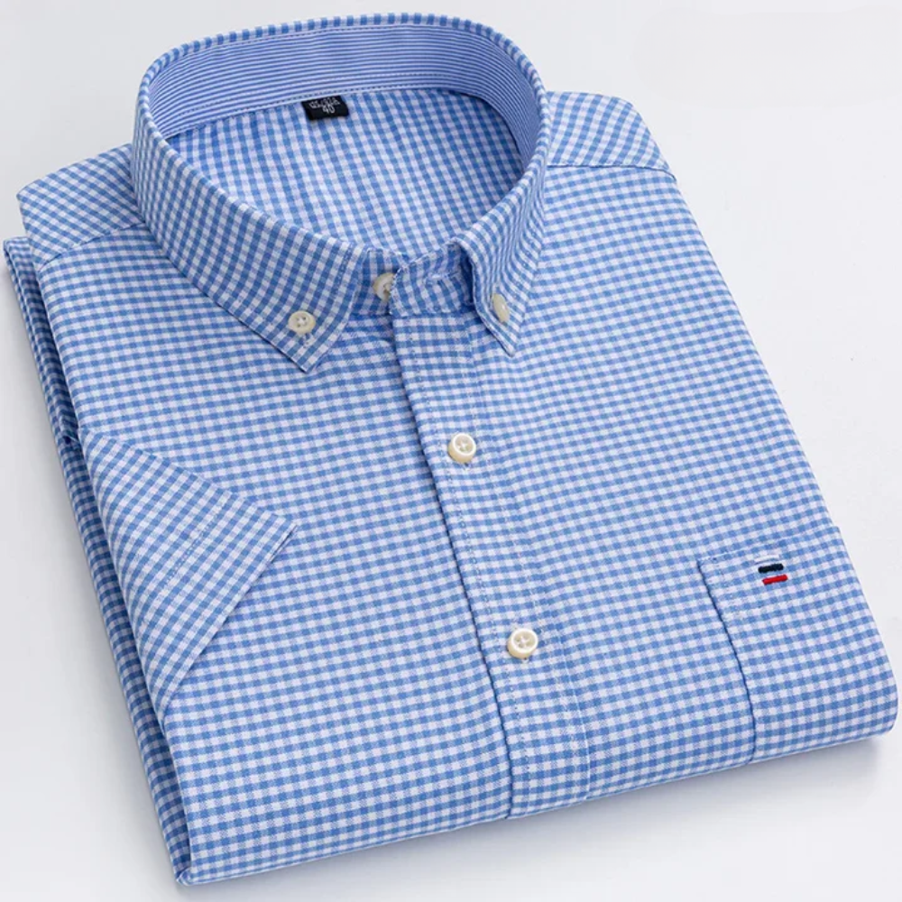 PETERSEN | CLASSIC COTTON SHIRT WITH PATTERN