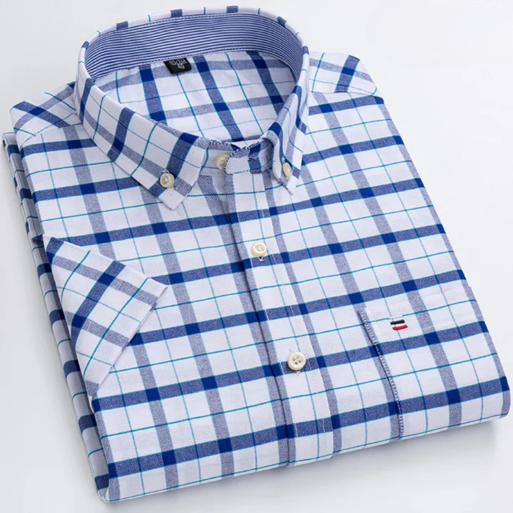 PETERSEN | CLASSIC COTTON SHIRT WITH PATTERN