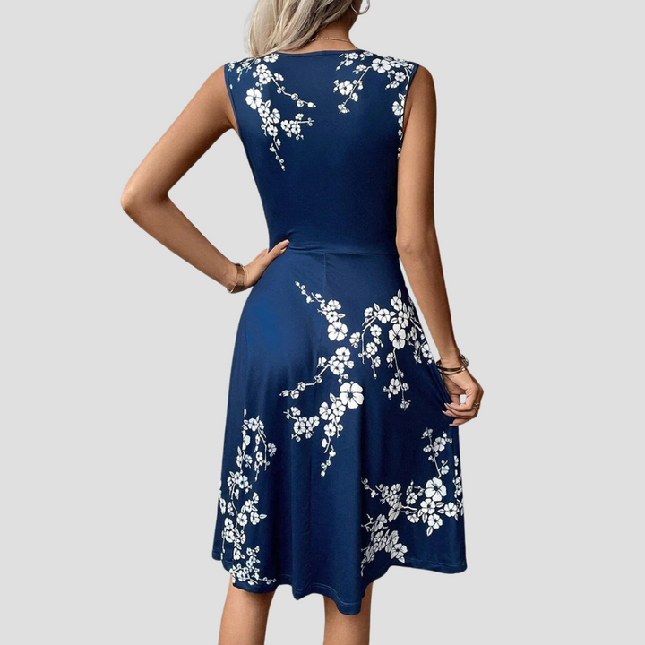 JUKI | WRAP-NECK HOLIDAY DRESS