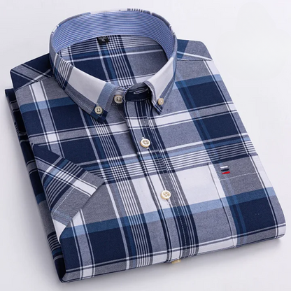 PETERSEN | CLASSIC COTTON SHIRT WITH PATTERN