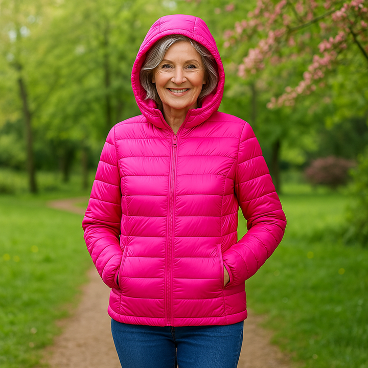 Sydney | Lightweight Puffer Jacket — Fuchsia Pink