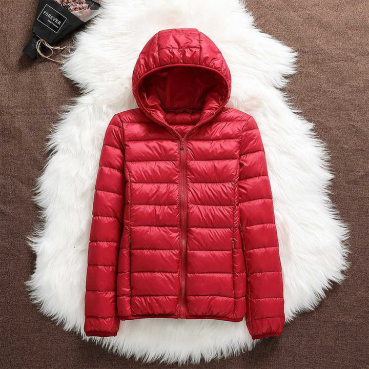 Sydney | Lightweight Puffer Jacket — Red