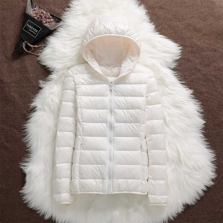 Sydney | Lightweight Puffer Jacket — White