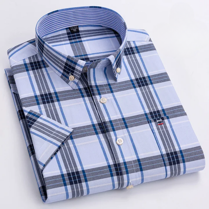 PETERSEN | CLASSIC COTTON SHIRT WITH PATTERN