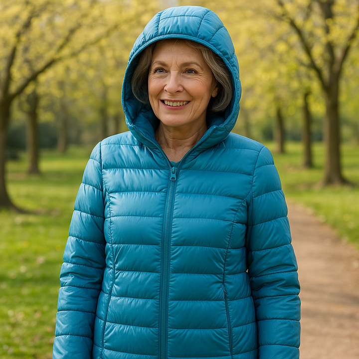 Sydney | Lightweight Puffer Jacket — Ocean Blue