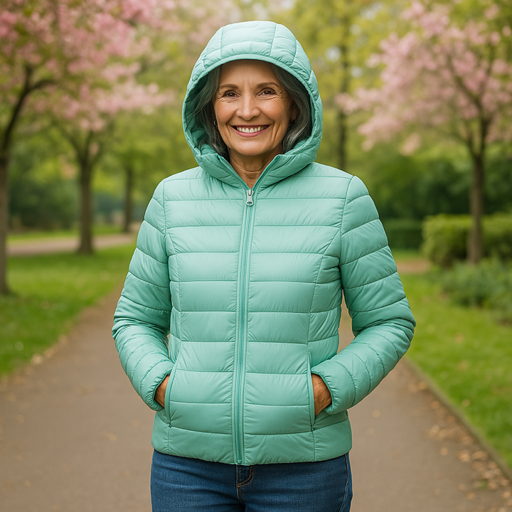 Sydney | Lightweight Puffer Jacket — Light Blue