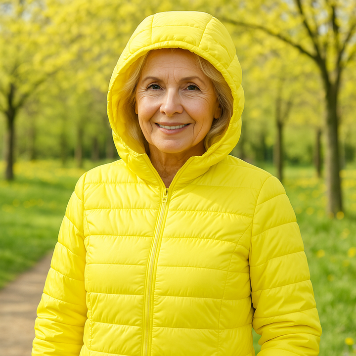 Sydney | Lightweight Puffer Jacket — Yellow