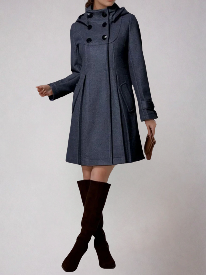 GLENDA | ELEGANT COAT WITH SIDE POCKETS