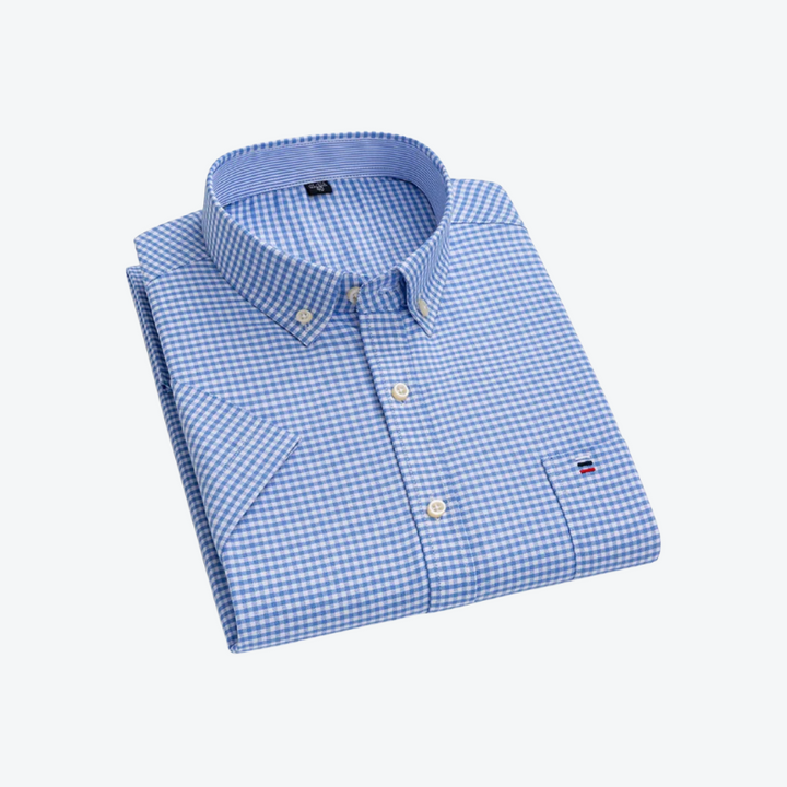 PETERSEN | CLASSIC COTTON SHIRT WITH PATTERN