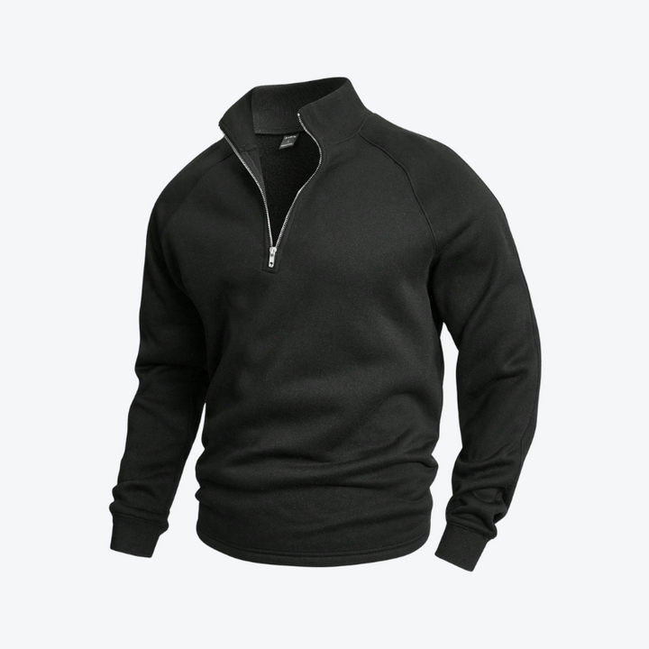 ANTONIO | CASUAL HALF-ZIP PULLOVER
