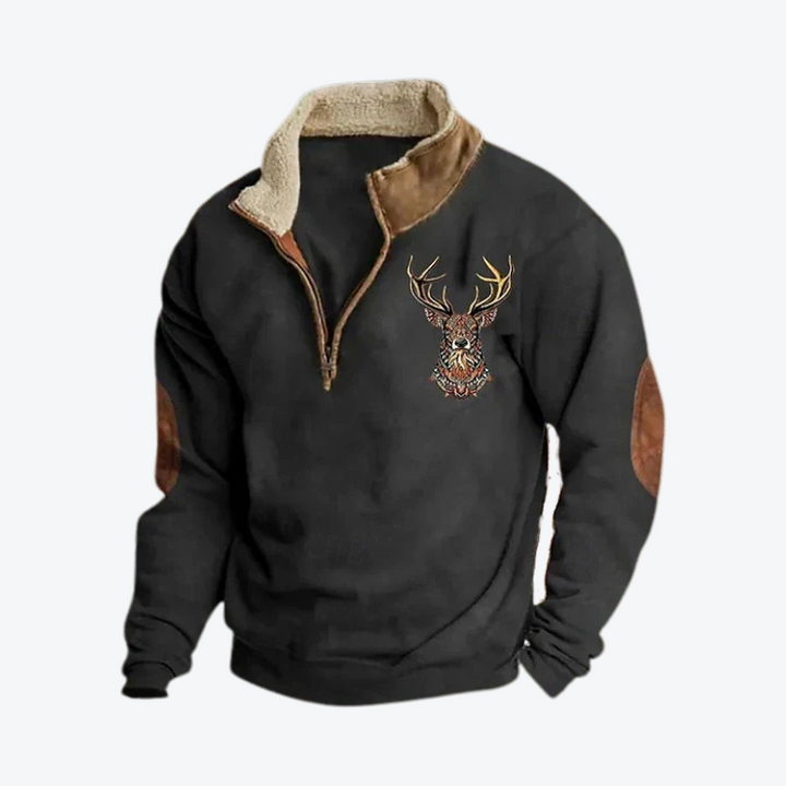 VICTOR | ZIP-UP SWEATER
