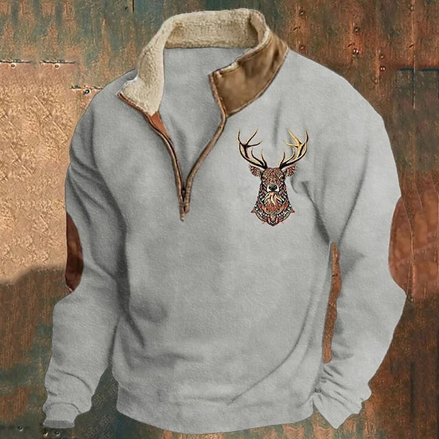 VICTOR | ZIP-UP SWEATER