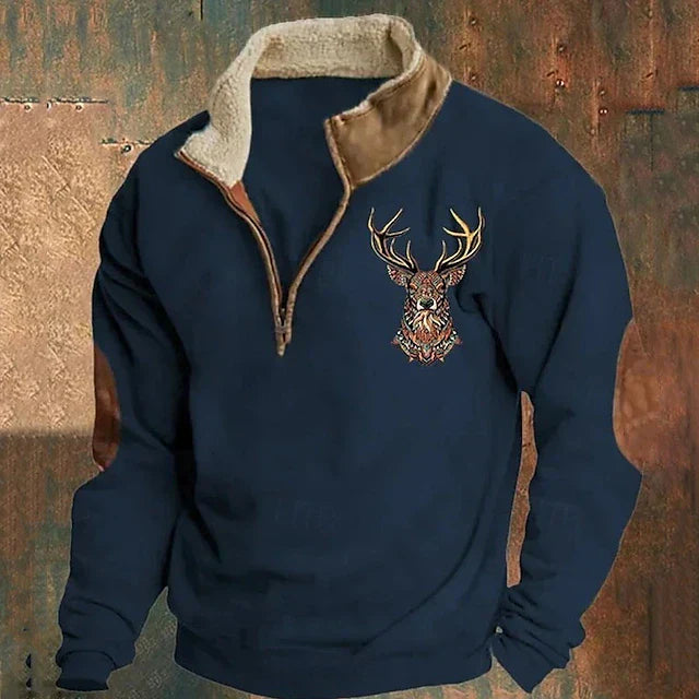 VICTOR | ZIP-UP SWEATER