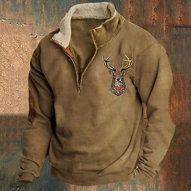 VICTOR | ZIP-UP SWEATER